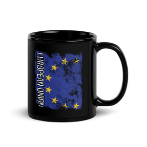 European Union Flag - Distressed Flag Mug
