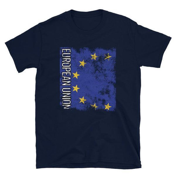 European Union Flag Distressed T-Shirt