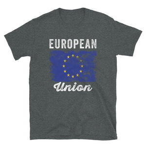 European Union Flag Distressed T-Shirt