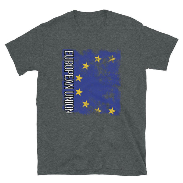 European Union Flag Distressed T-Shirt