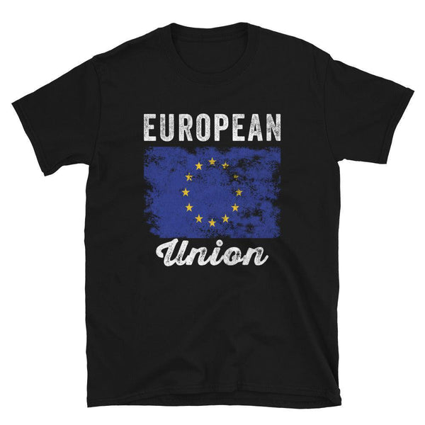 European Union Flag Distressed T-Shirt