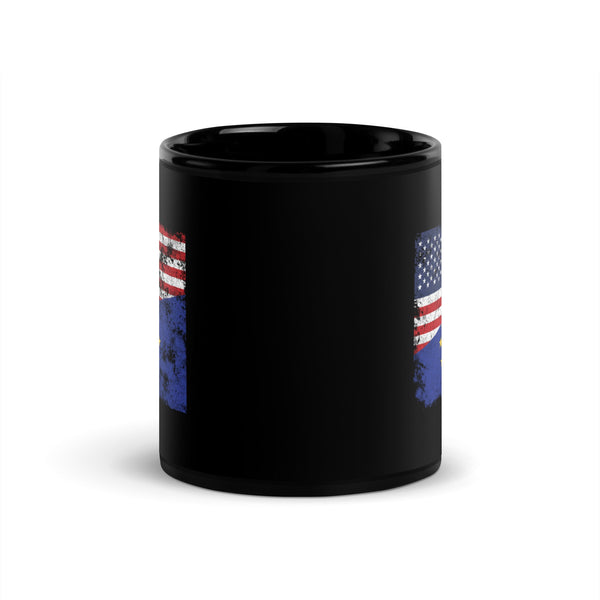 European Union USA Flag Mug