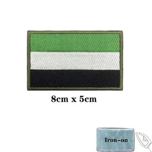 Extremadura Flag Patch - Iron On/Hook & Loop Patch