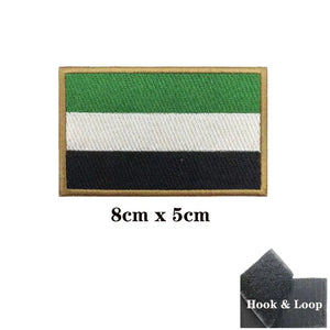 Extremadura Flag Patch - Iron On/Hook & Loop Patch