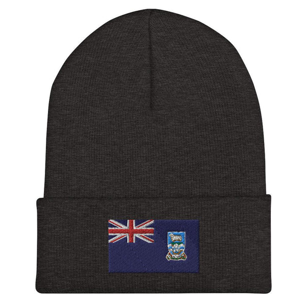 Falkland Islands Flag Beanie - Embroidered Winter Hat
