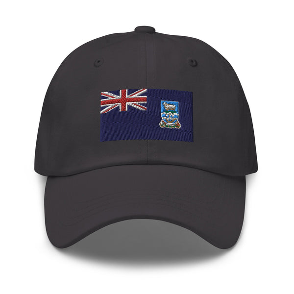 Falkland Islands Flag Cap - Adjustable Embroidered Dad Hat