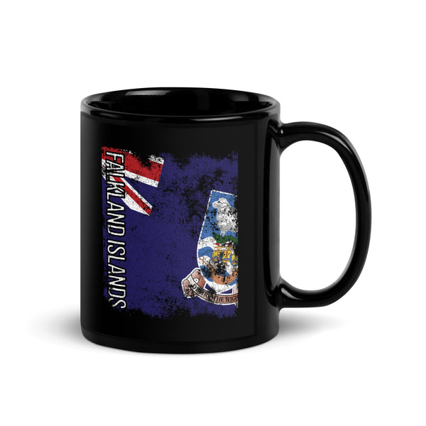 Falkland Islands Flag - Distressed Flag Mug