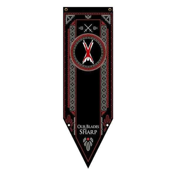 Fantasy Banner Collection - Medieval Kingdom Flags Wall Decor