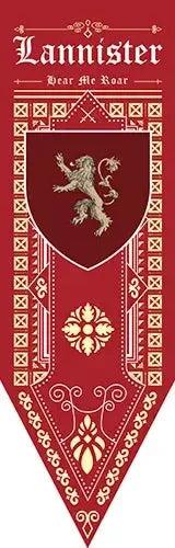 Fantasy Banner Collection - Medieval Kingdom Flags Wall Decor