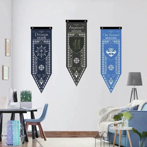Fantasy Banner Collection - Medieval Kingdom Flags Wall Decor