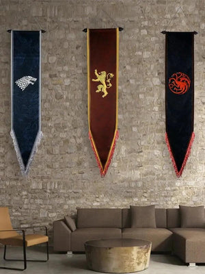 Fantasy Banner Collection - Medieval Kingdom Flags Wall Decor