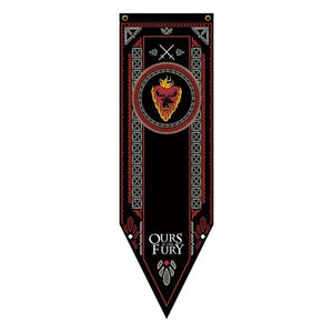 Fantasy Banner Collection - Medieval Kingdom Flags Wall Decor