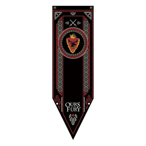 Fantasy Banner Collection - Medieval Kingdom Flags Wall Decor