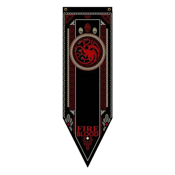 Fantasy Banner Collection - Medieval Kingdom Flags Wall Decor