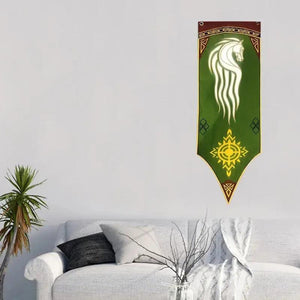 Fantasy Banner - Medieval Kingdom Flag Wall Decor