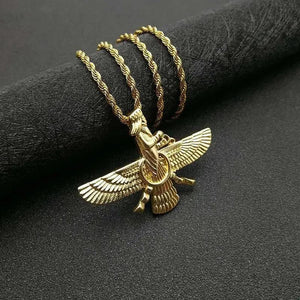 Faravahar Necklace - Persian Pendant