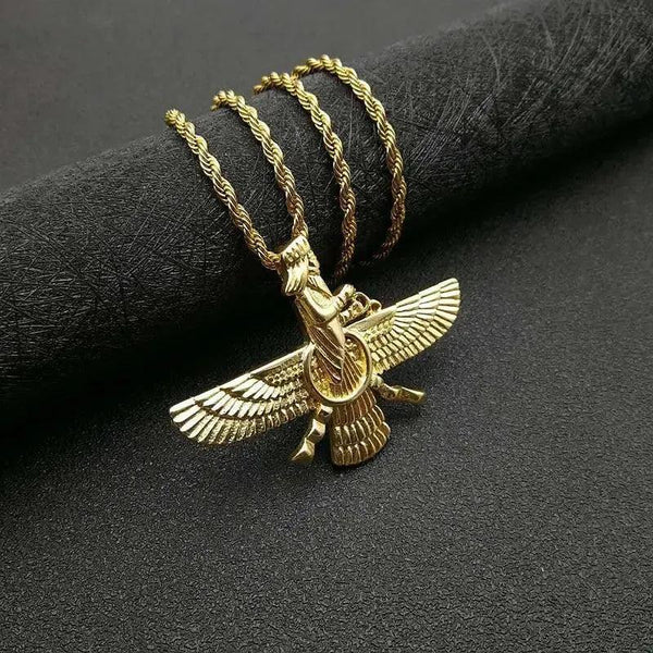 Faravahar Necklace - Persian Pendant