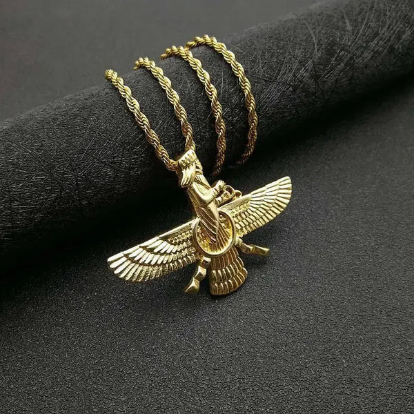 Faravahar Necklace - Persian Pendant
