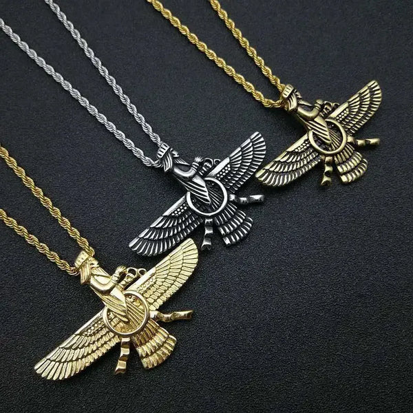Faravahar Necklace - Persian Pendant