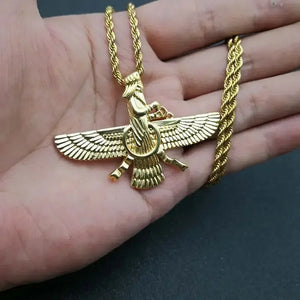 Faravahar Necklace - Persian Pendant