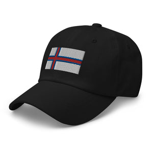 Faroe Islands Flag Cap - Adjustable Embroidered Dad Hat