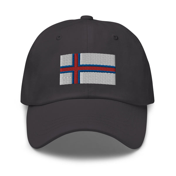 Faroe Islands Flag Cap - Adjustable Embroidered Dad Hat