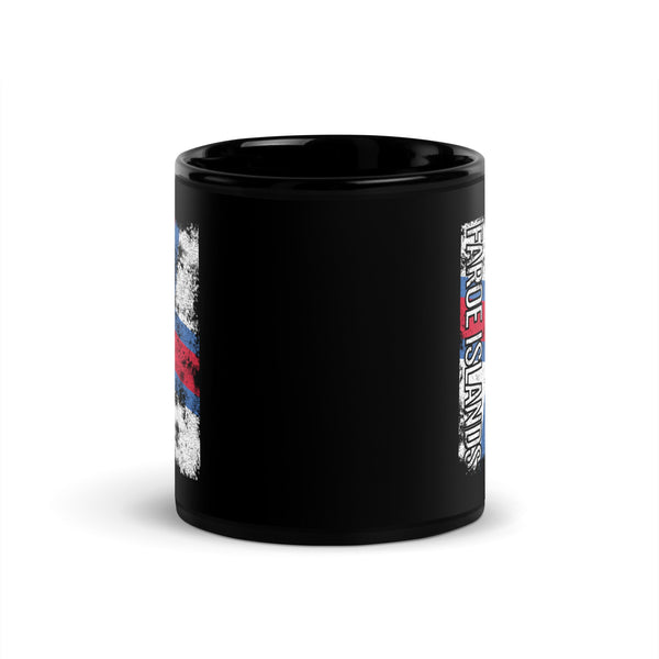 Faroe Islands Flag - Distressed Flag Mug