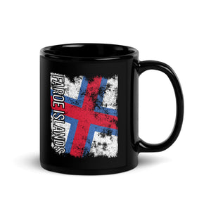 Faroe Islands Flag - Distressed Flag Mug