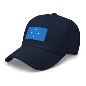 Federated States of Micronesia Flag Cap - Adjustable Embroidered Dad Hat