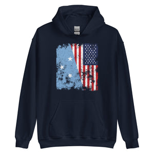 Federated States of Micronesia USA Flag Hoodie