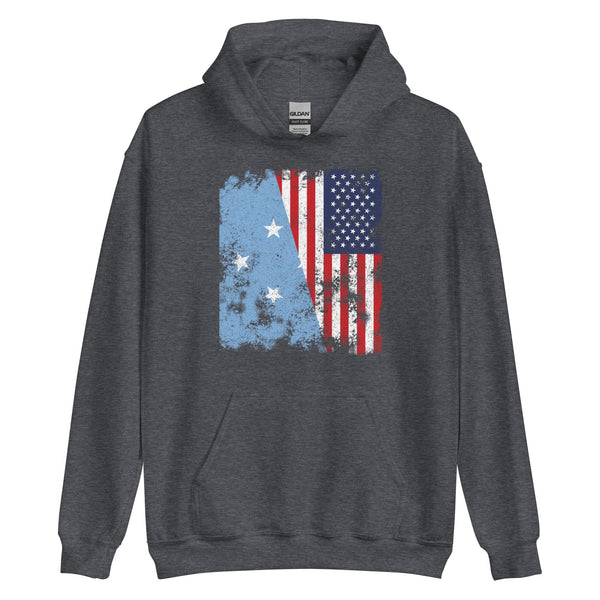 Federated States of Micronesia USA Flag Hoodie