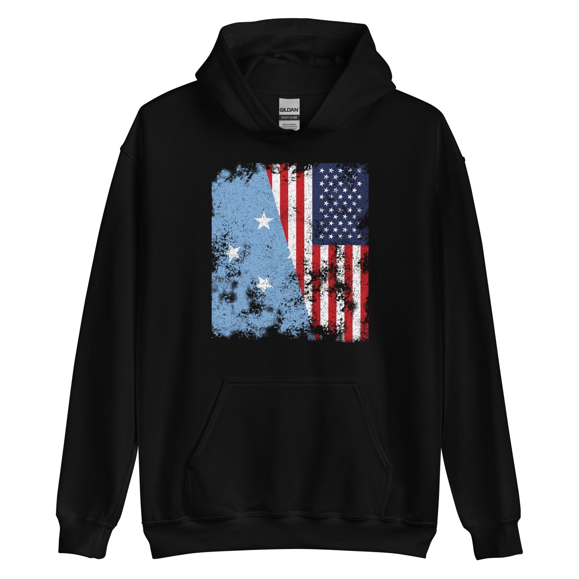 Federated States of Micronesia USA Flag Hoodie