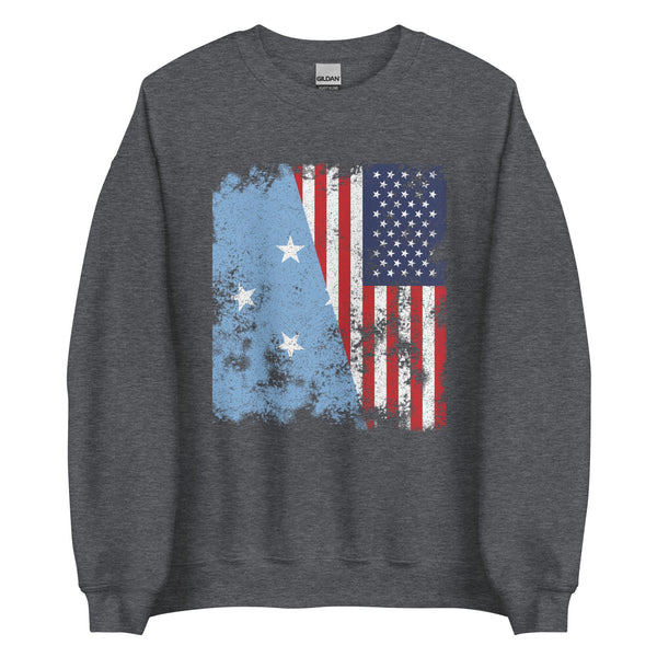 Federated States of Micronesia USA Flag Sweatshirt