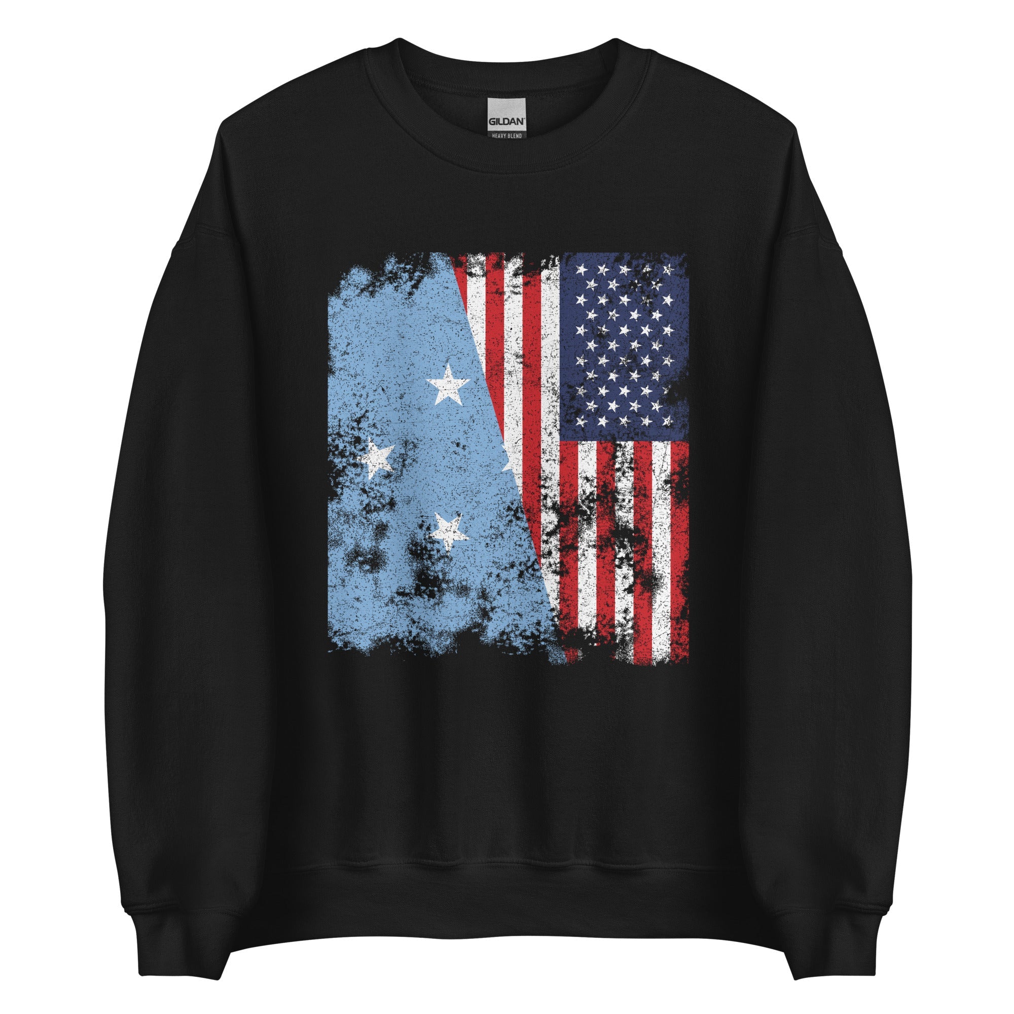 Federated States of Micronesia USA Flag Sweatshirt