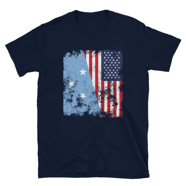 Federated States of Micronesia USA Flag T-Shirt