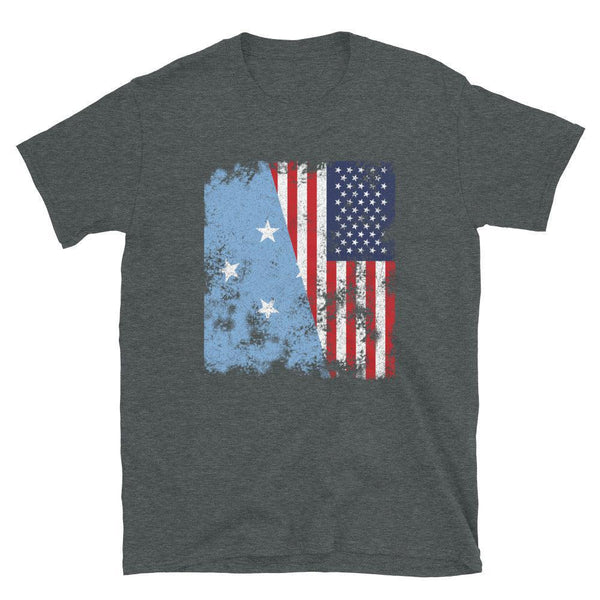 Federated States of Micronesia USA Flag T-Shirt