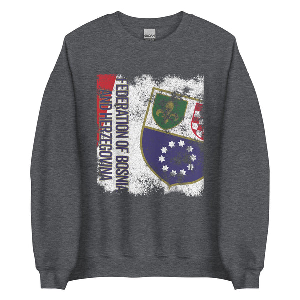 Federation of Bosnia Herzegovina Flag Sweatshirt