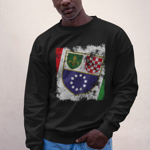Federation of Bosnia Herzegovina Flag Sweatshirt