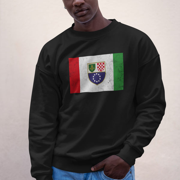 Federation of Bosnia and Herzegovina Flag Sweatshirt