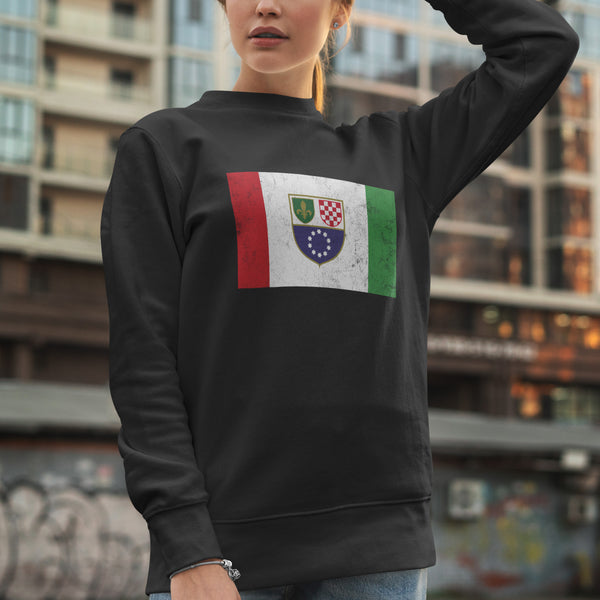Federation of Bosnia and Herzegovina Flag Sweatshirt
