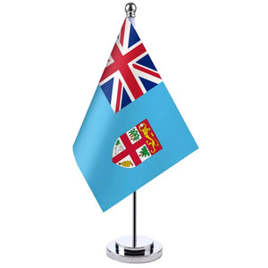 Fiji Desk Flag - Small Office Table Flag