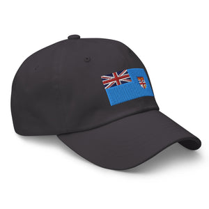 Fiji Flag Cap - Adjustable Embroidered Dad Hat