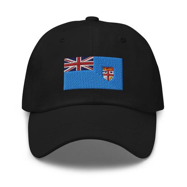 Fiji Flag Cap - Adjustable Embroidered Dad Hat