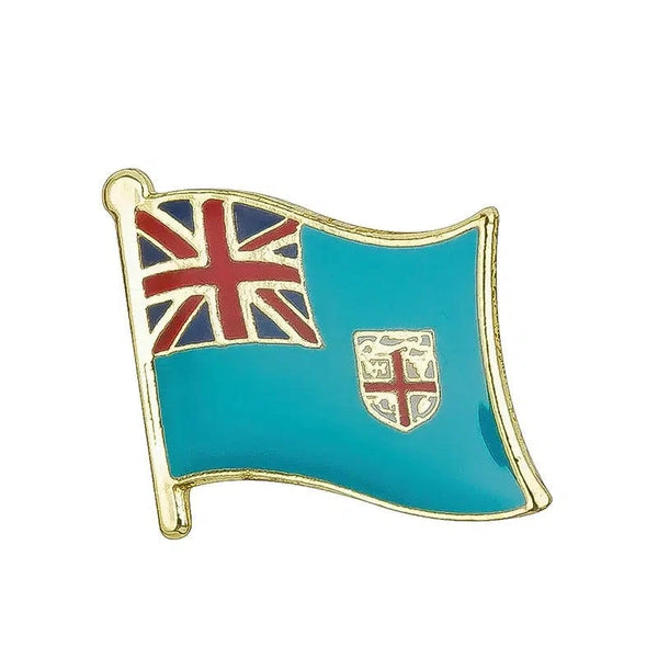 Fiji Flag Lapel Pin - Enamel Pin Flag