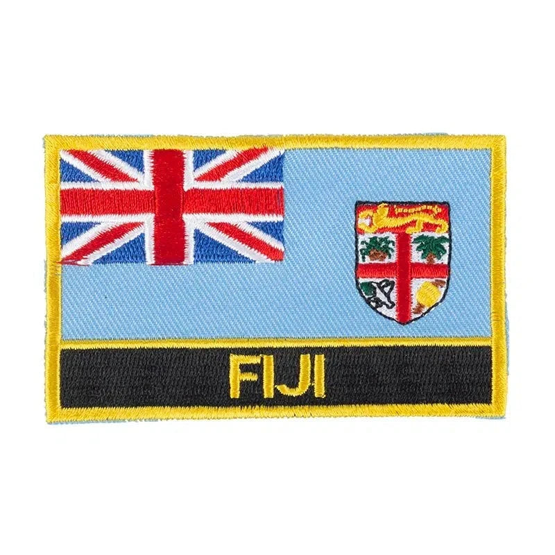 Fiji Flag Patch - Sew On/Iron On Patch