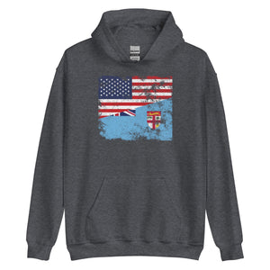 Fiji USA Flag Hoodie