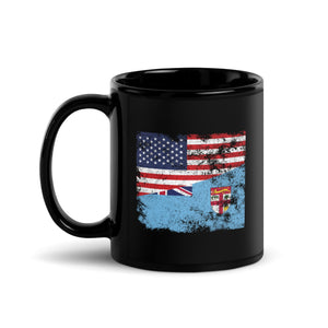 Fiji USA Flag Mug