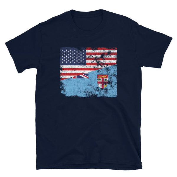 Fiji USA Flag T-Shirt