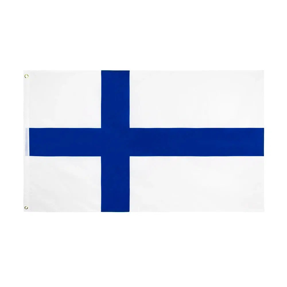 Finland Flag - 90x150cm(3x5ft) - 60x90cm(2x3ft)