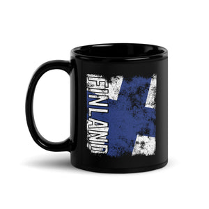 Finland Flag - Distressed Flag Mug